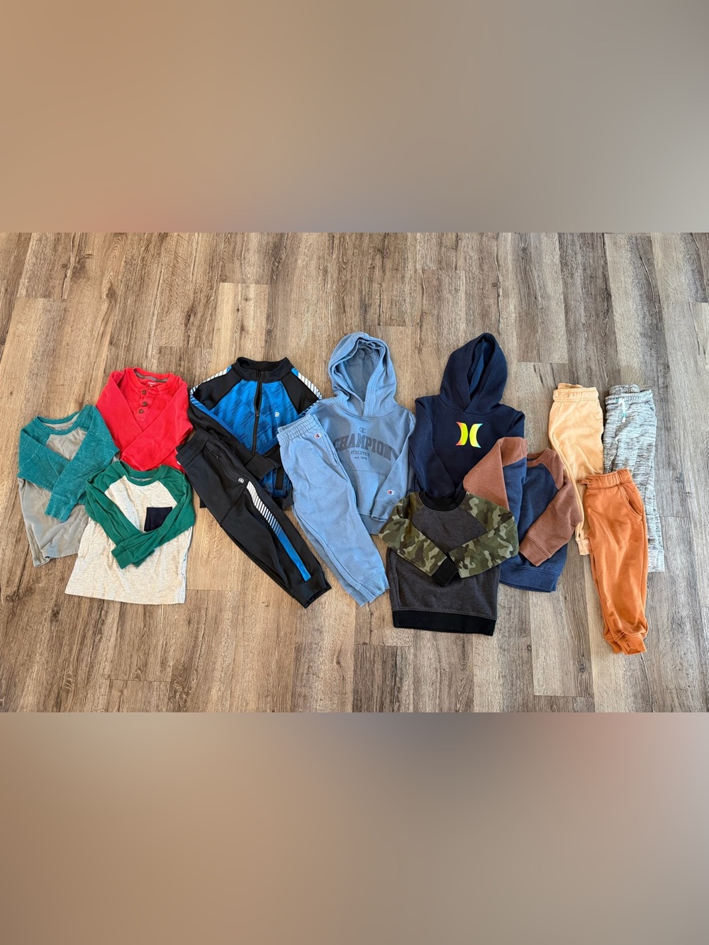 Toddler Boy 3T clothing lot- Carter’s, Cat & Jack, Old Navy, Hurley, Champion